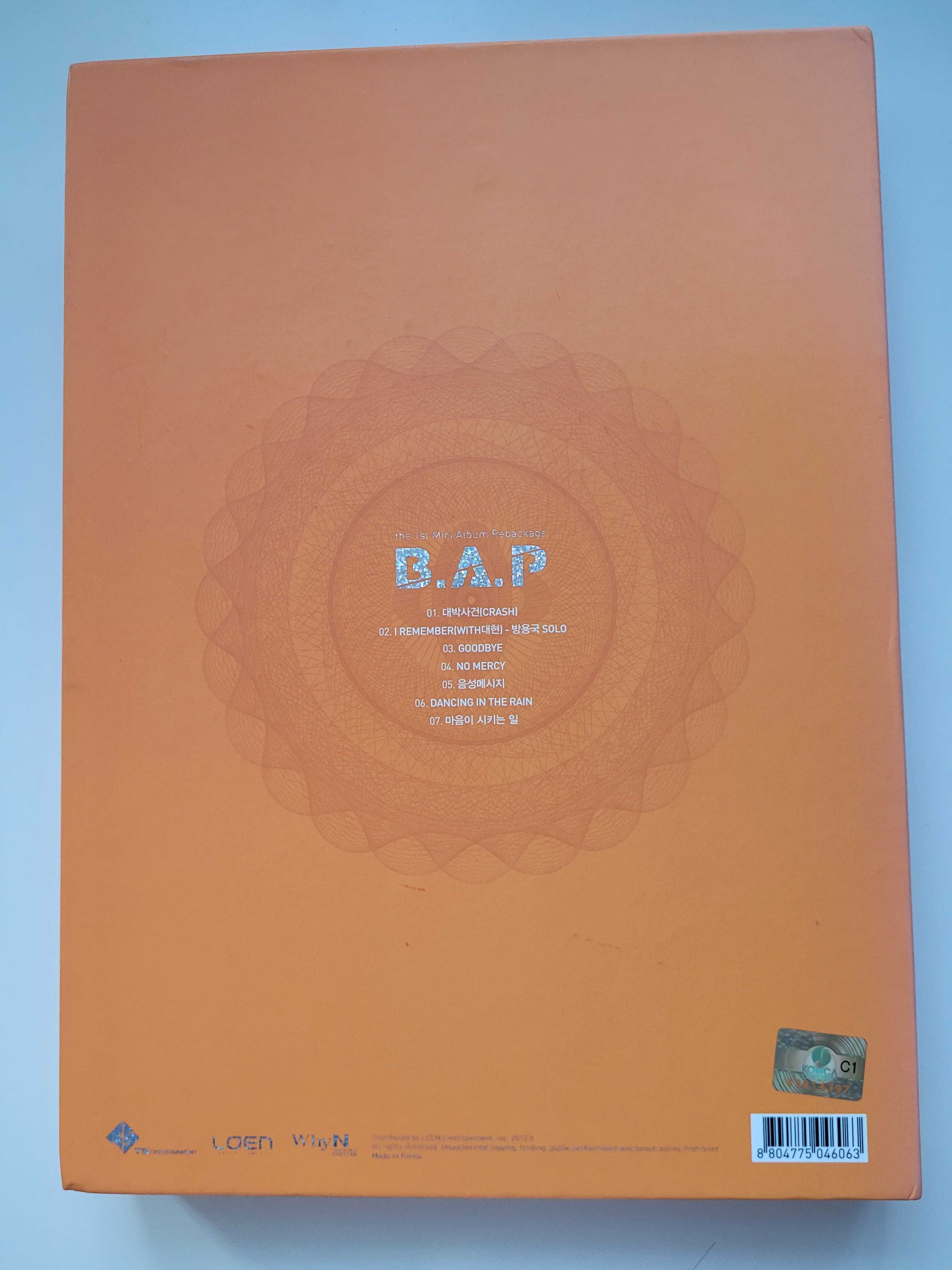 K-POP B.A.P - 1st Mini Album Repackage (Crash)