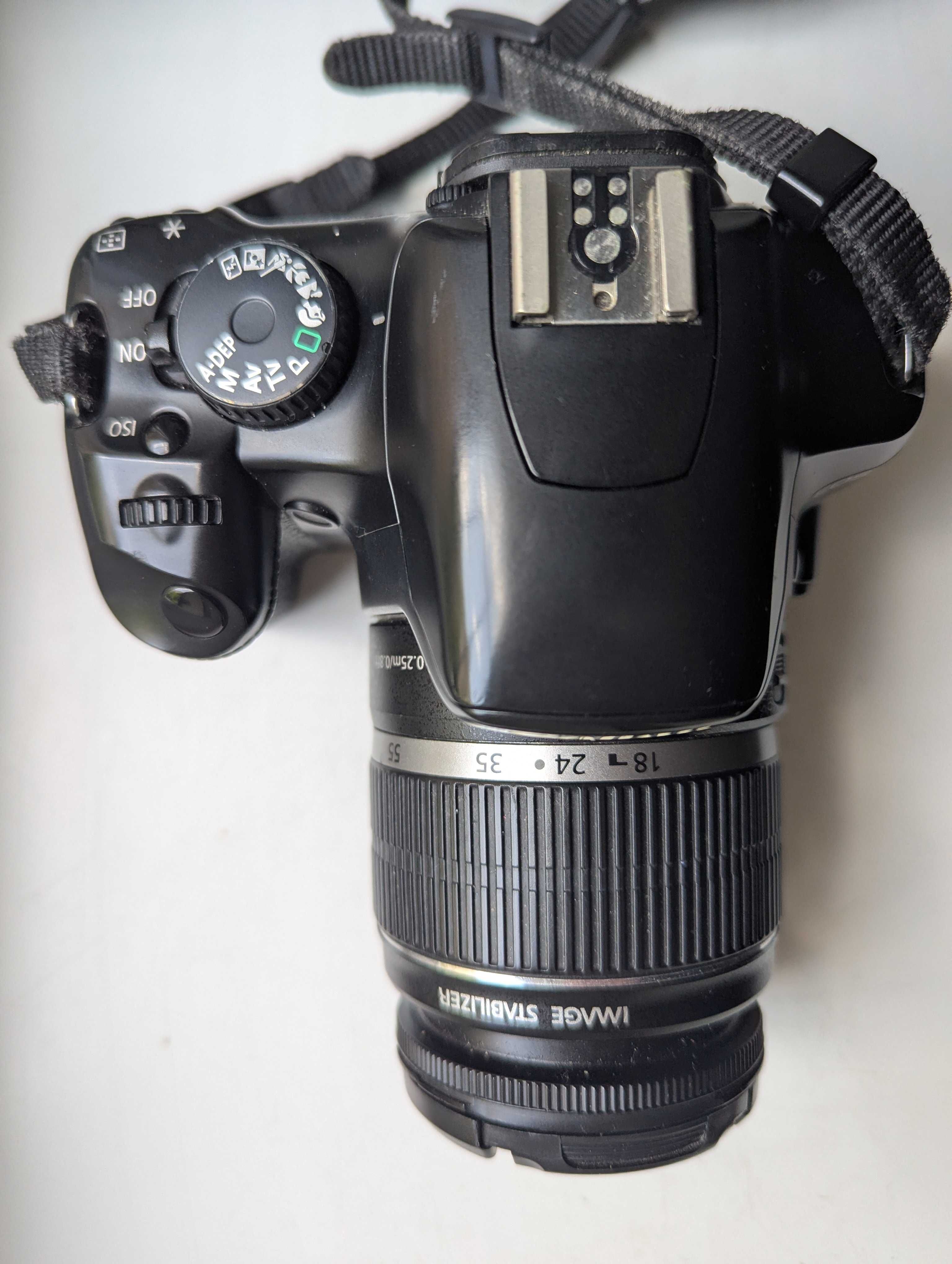 Фотоаппарат Canon EOS 450D + 2 объектива + видеокамера