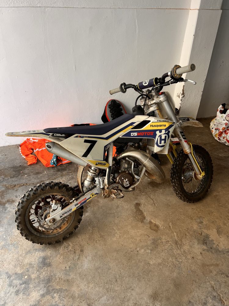 husqvarna TC50 competicao criança