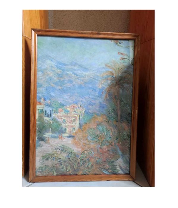 Claud Monet Wille w Bordighera Villas at Bordighera rama obraz oprawa