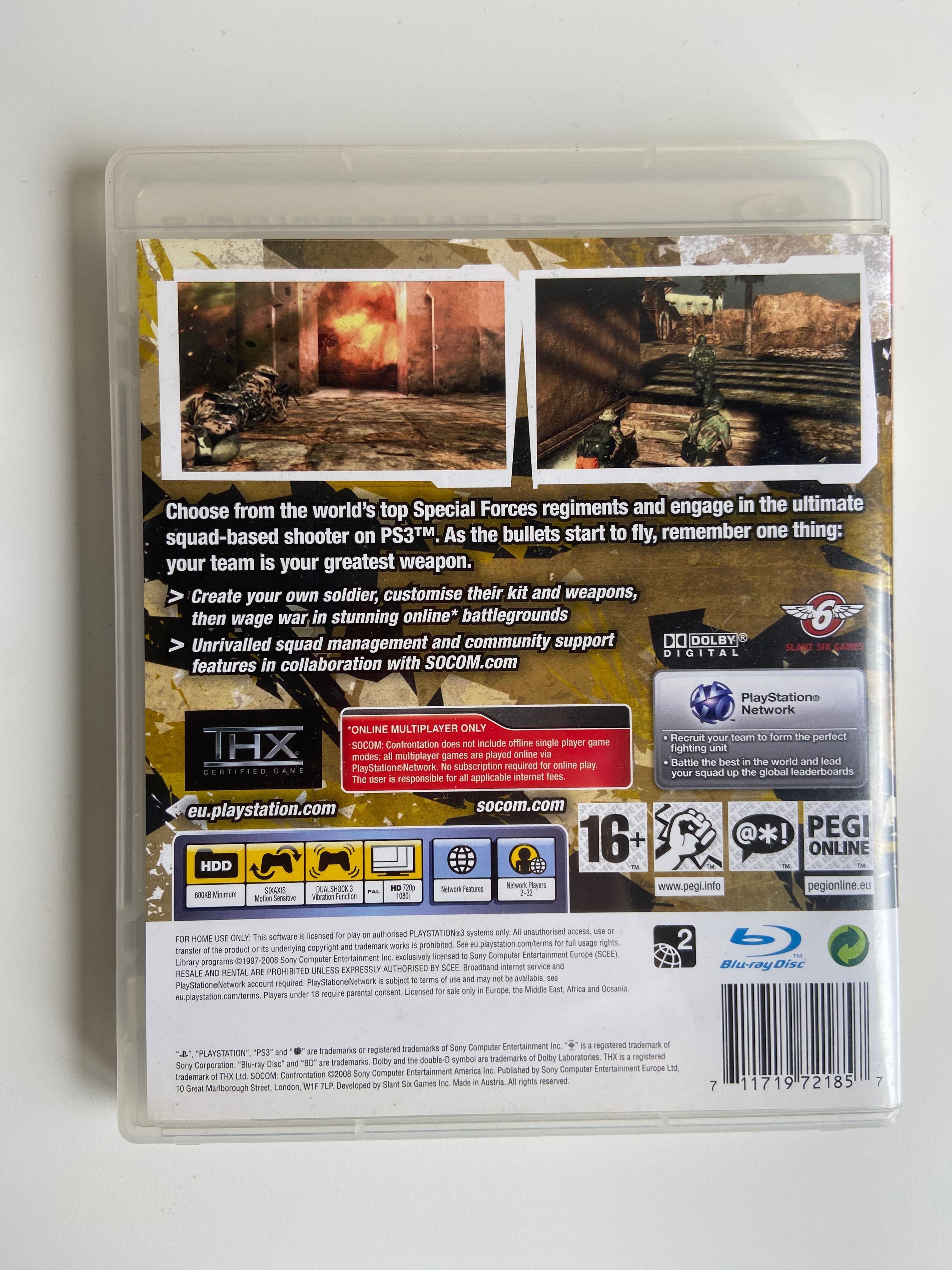 Socom Confrontation PS3