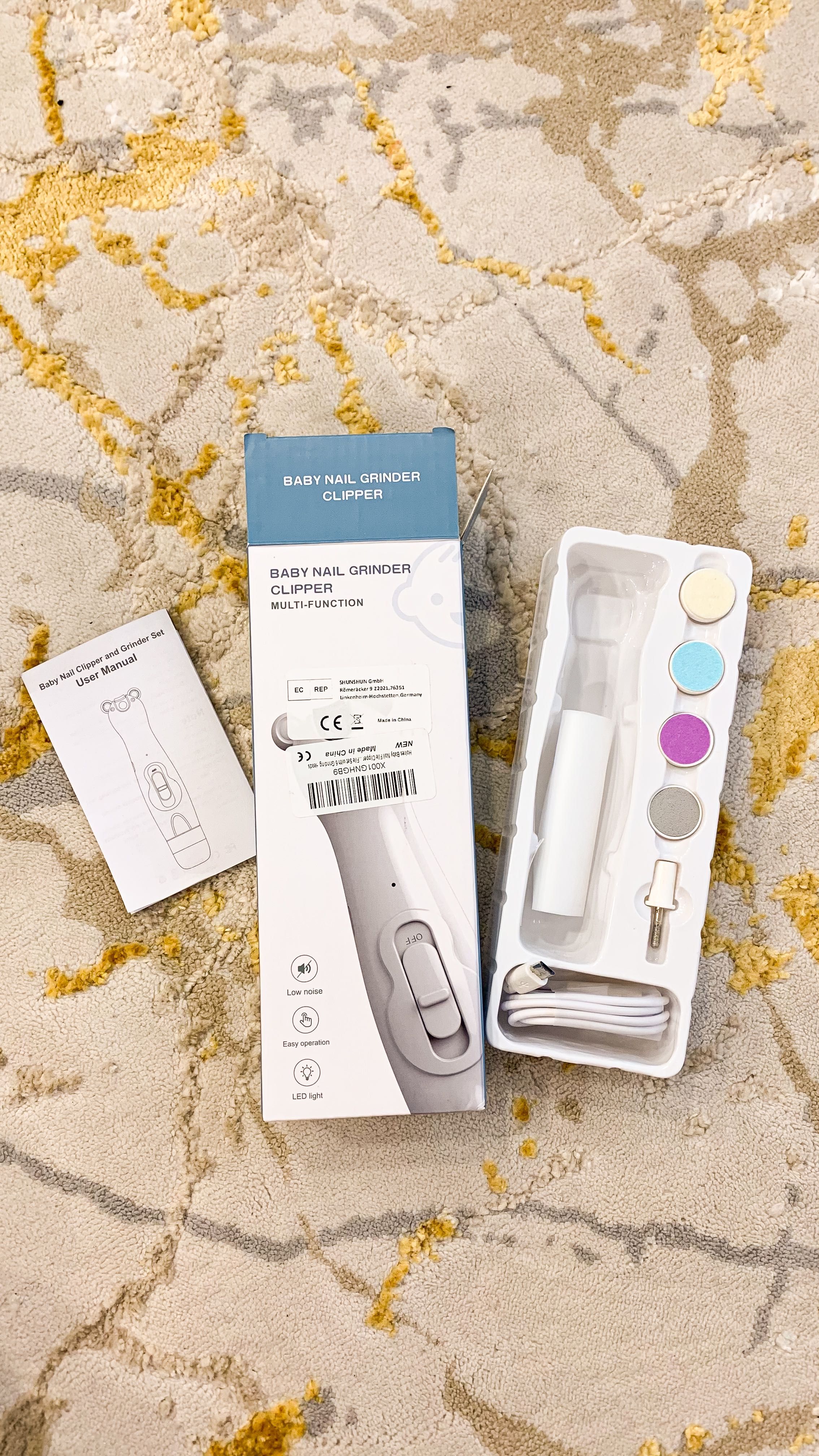 Corta-unhas Elétrico para Bebé