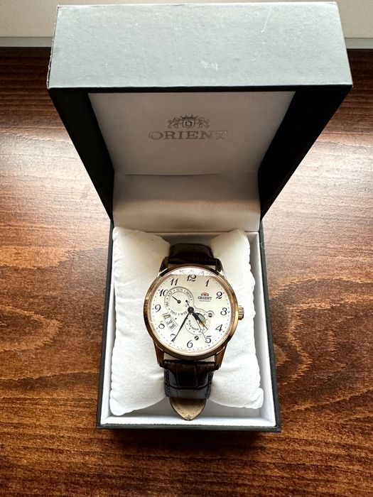 Zegarek męski Orient RA-AK0001S10B Automatic Sun And Moon