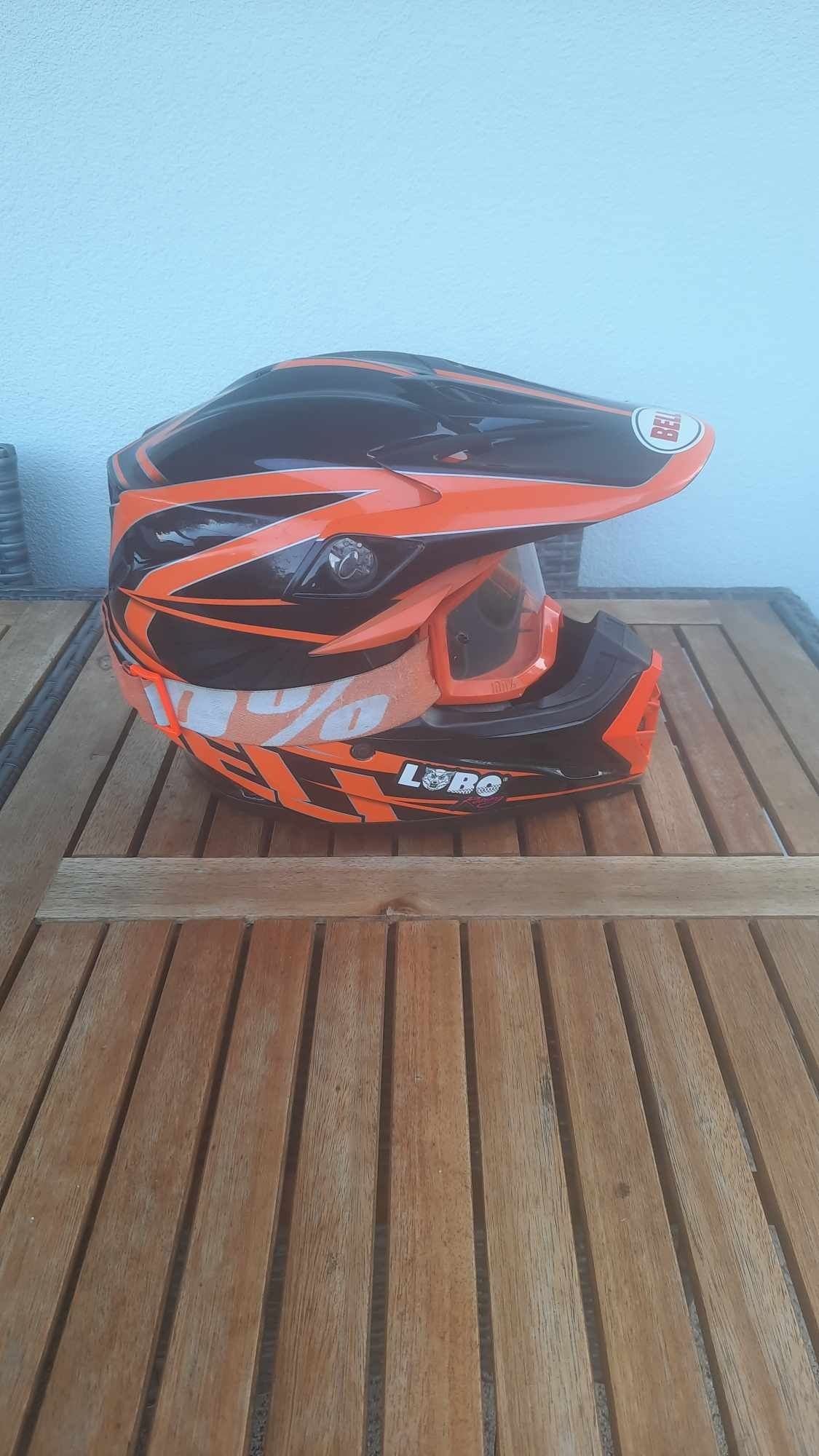 Kask cross Bell moto 9