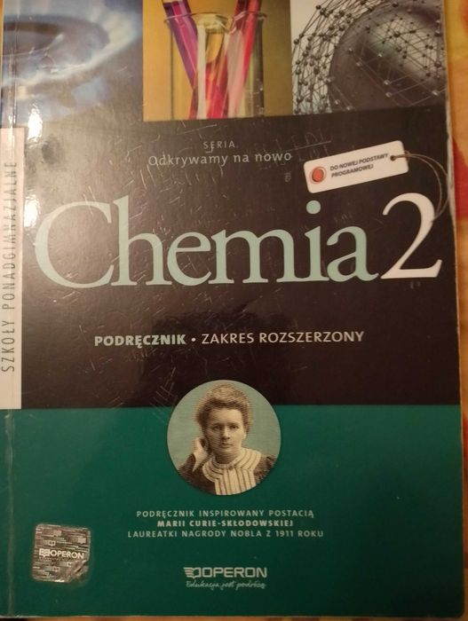 Chemia 2 podręcznik zakres rozszerzony OPERON