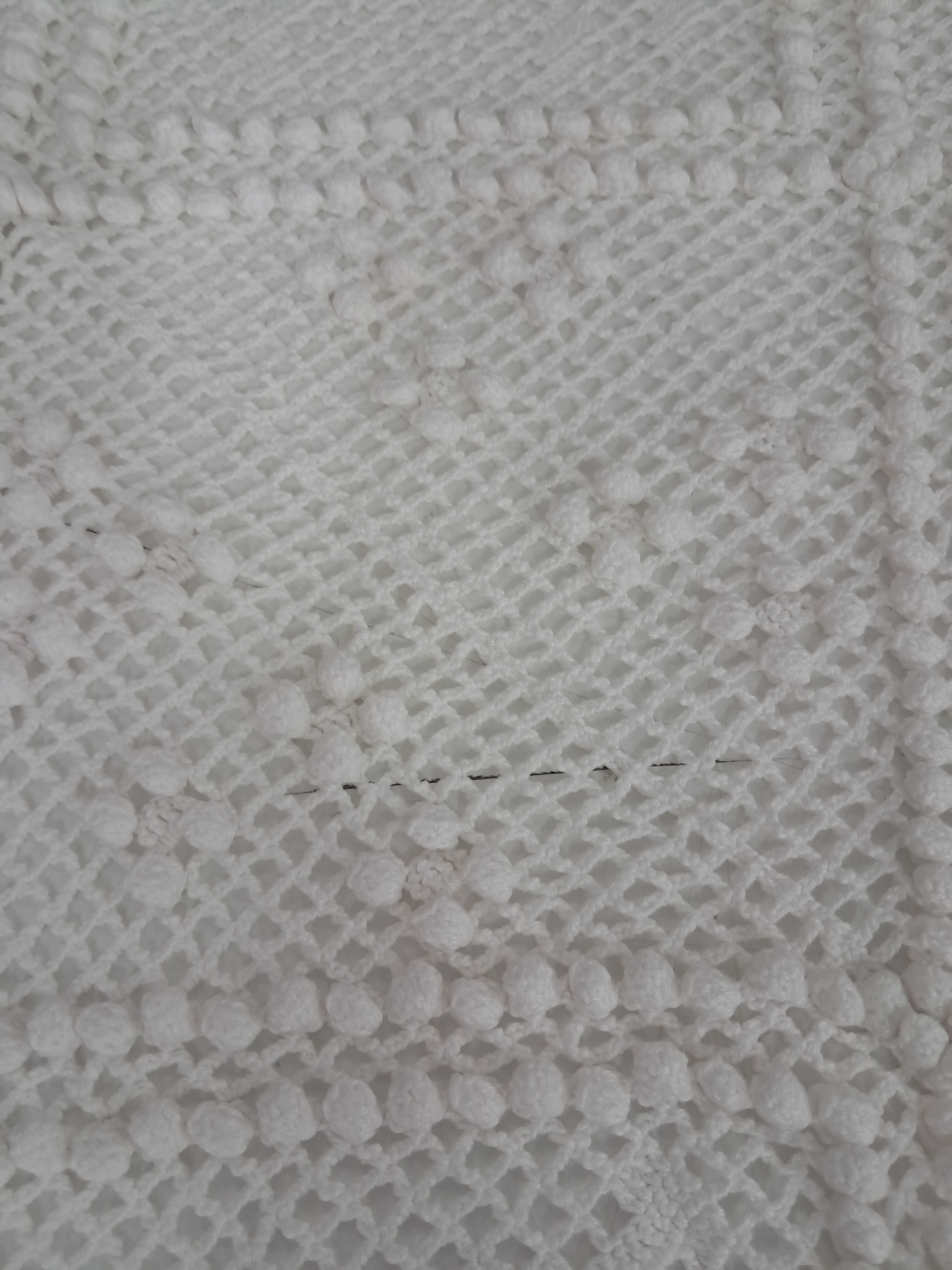COLCHA  de cama crochê