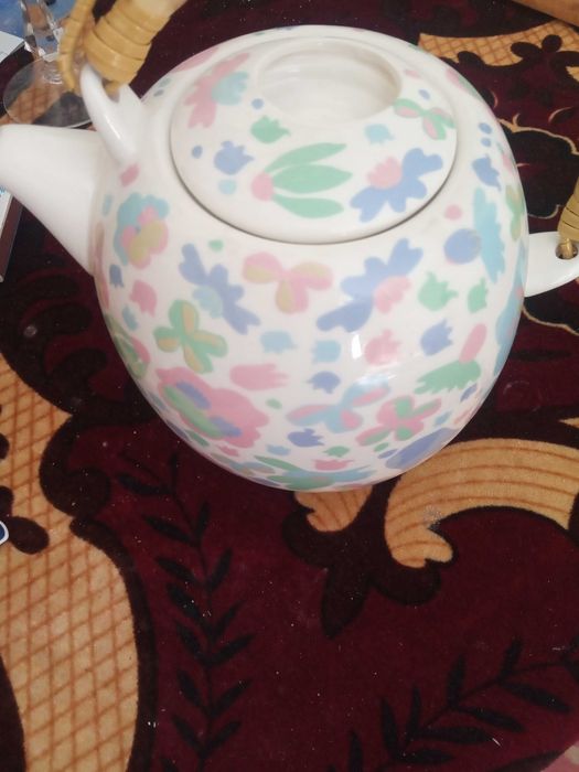 Чайник керамічний з ситом 0.75