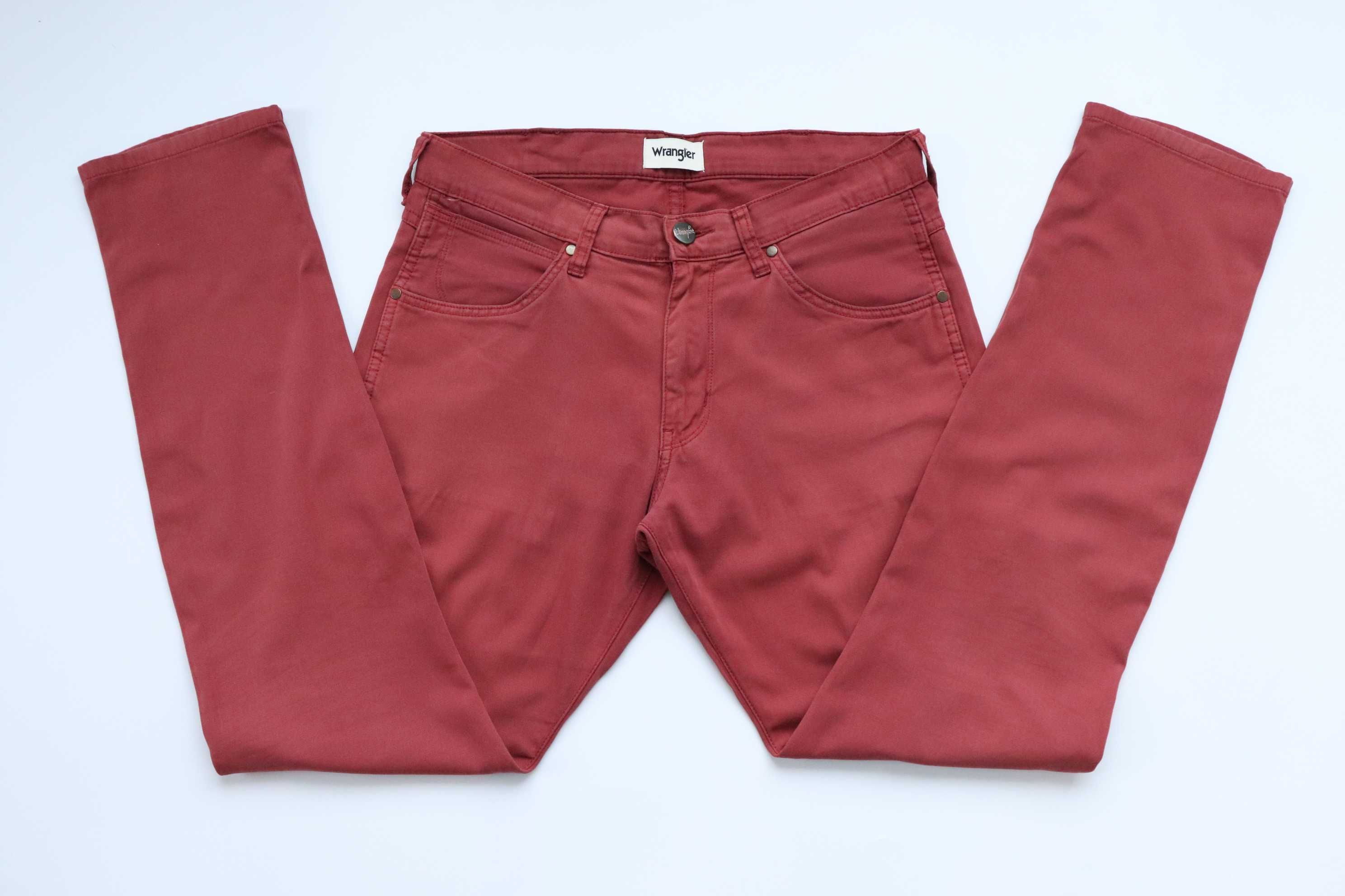 WRANGLER LARSTON W30 L32 męskie spodnie slim fit jak nowe