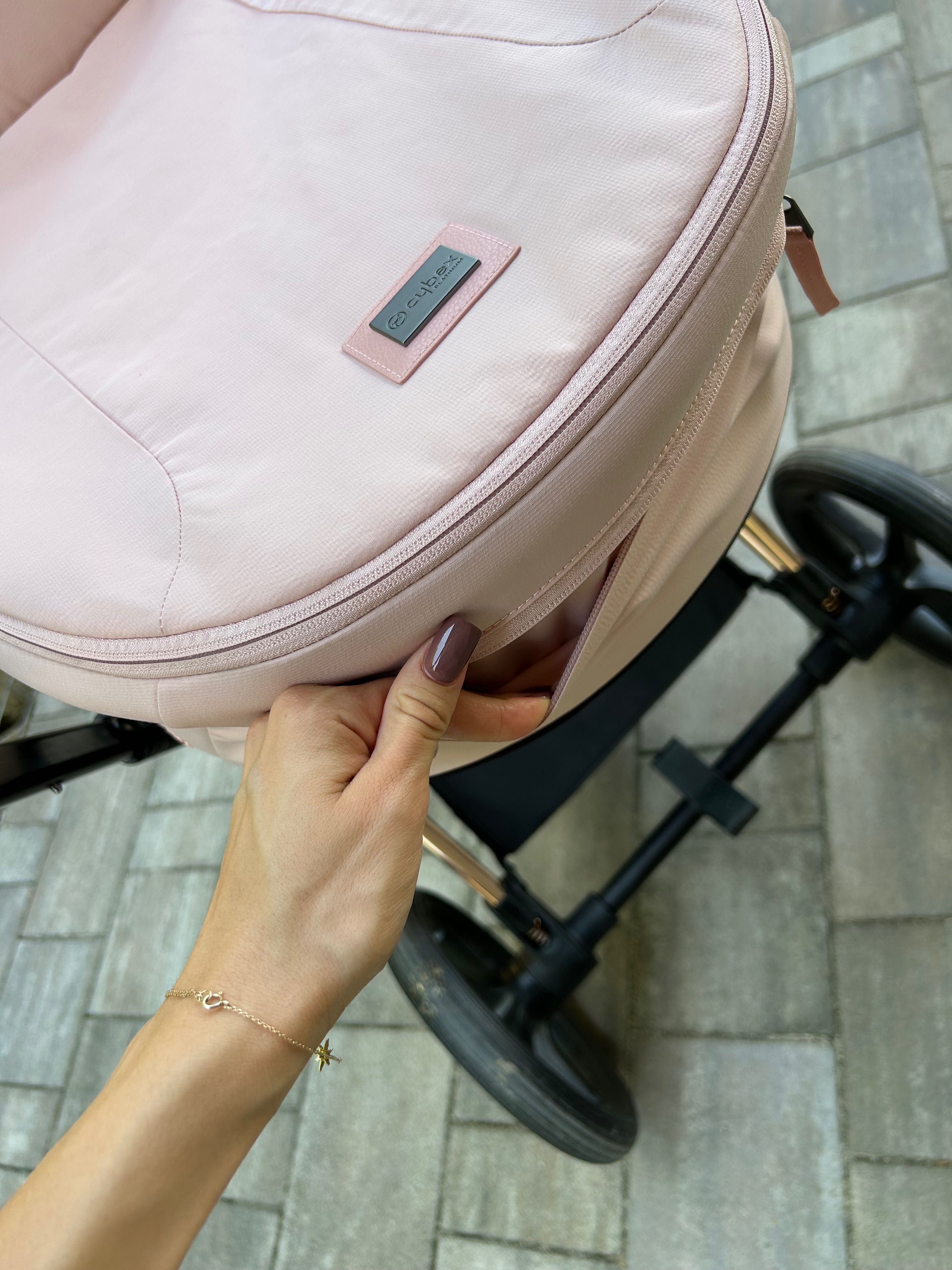 Cybex Priam 4.0 Gondola do wózka Peach Pink