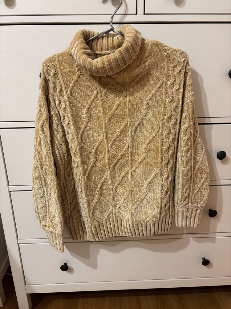 Sweter golf szenila roz.S Oysho