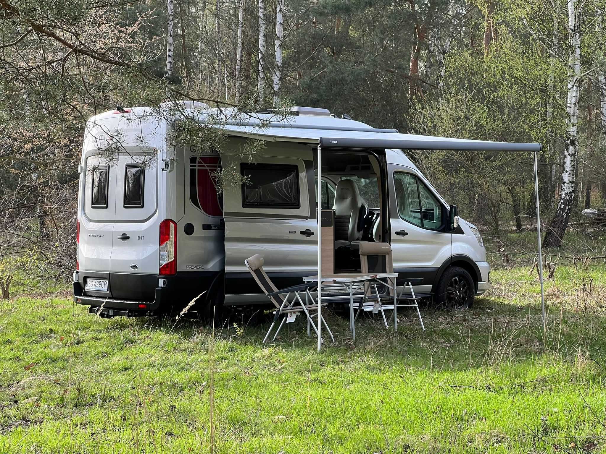 Wynajem kampervan Ford Transit 2024r, Giottivan 60FT