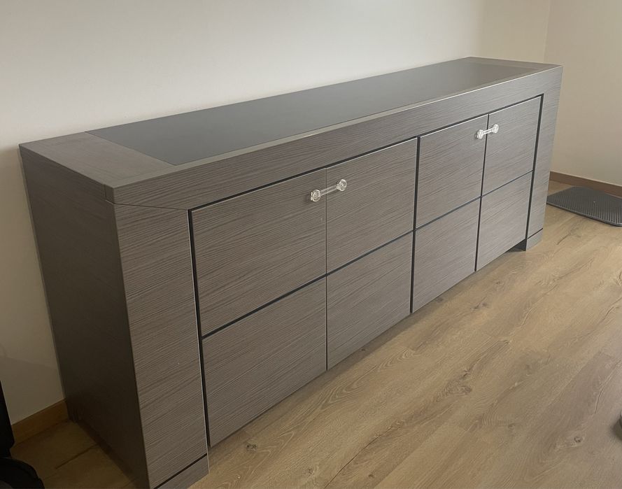 Conjunto de Móveis (Aparador + Móvel TV + Mesa de Jantar + Cadeiras)