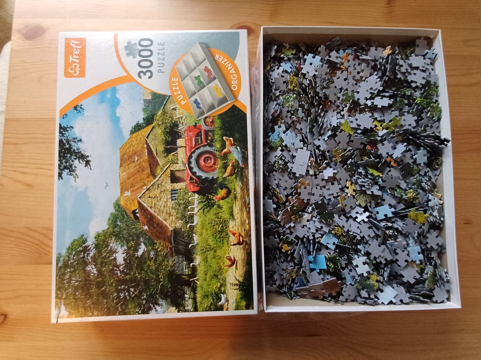 Puzzle 3000 peças casa natureza