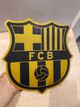 FC Barcelona logotyp herb dla fana