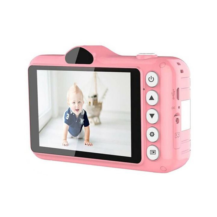 Aparat Kamera Dla Dzieci 40 Mpx Zabawka Gry + Karta 32Gb - Różowy