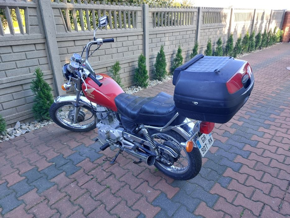 Honda Custom CM 125 w oryginale 1999rok kufer nowa opona