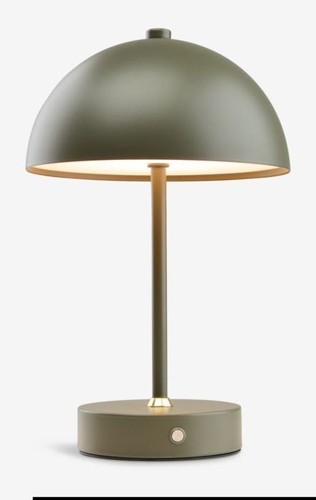 Lampa na baterie KENT Ś16xW25cm zielony sterowana dotykiem