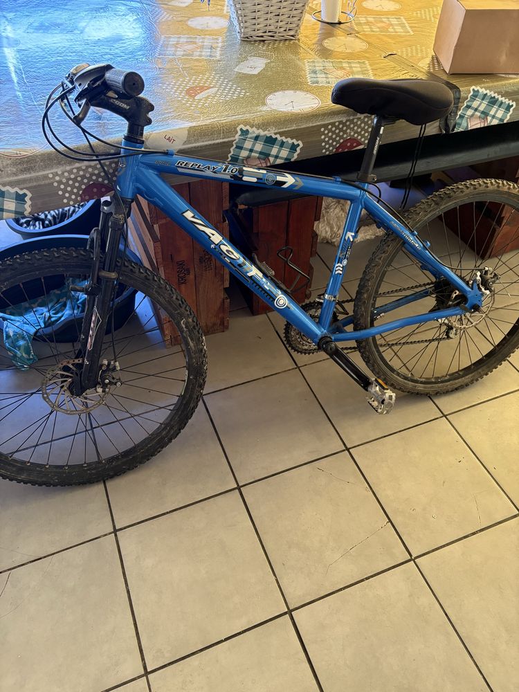 Bicicleta STR azul