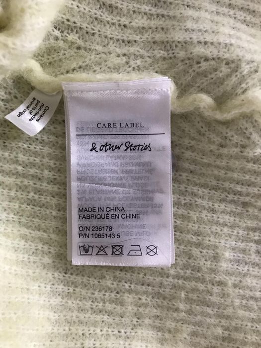 & Other Stories sweter damski M oversize wełna alpaka