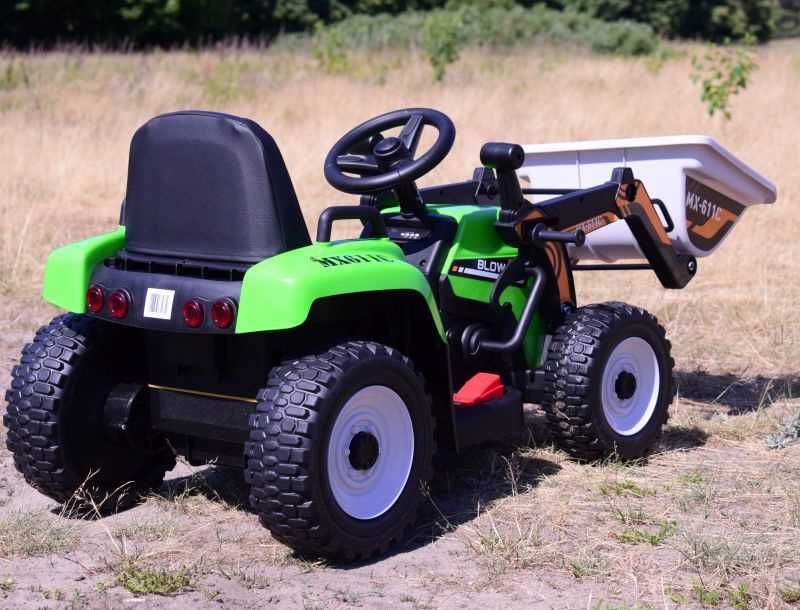 Autko super TRAKTOR BLOW NA AKUMULATOR Z ŁYŻKĄ jeździk pojazd pilot