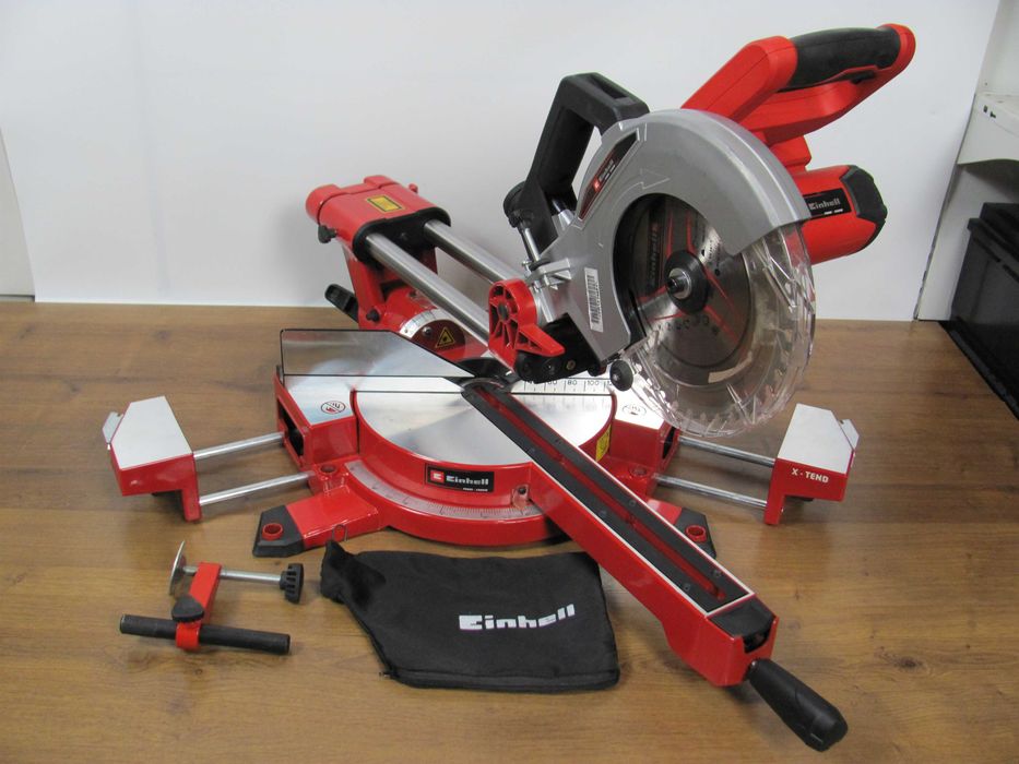 Пила торцювальна Einhell TE-SM 36/210 Li протяжка 310 мм з Німеччини