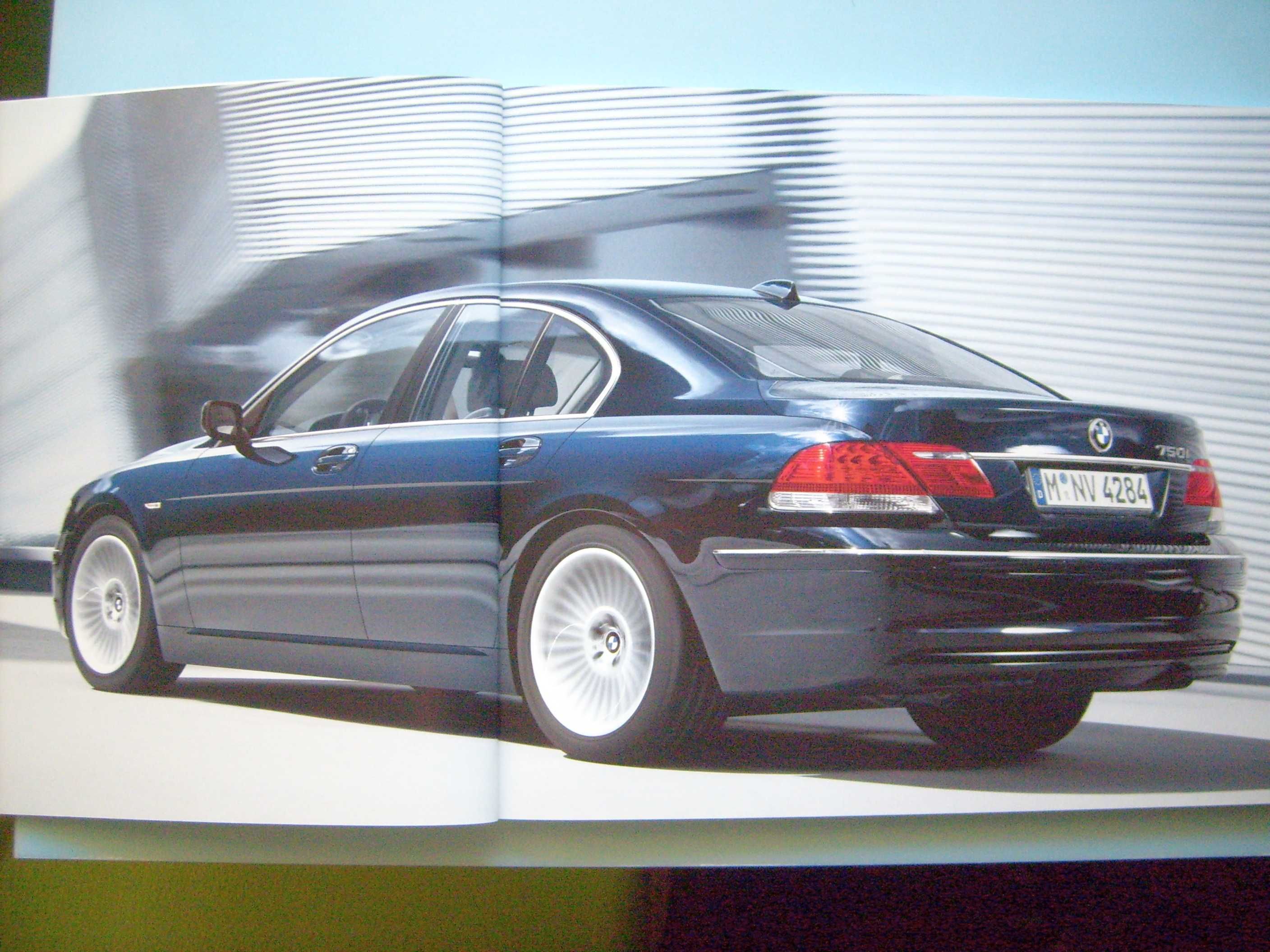 BMW 7 E65 2005 POLIFT / obszerny prospekt 100 str. stan BDB *WYPRZEDAŻ