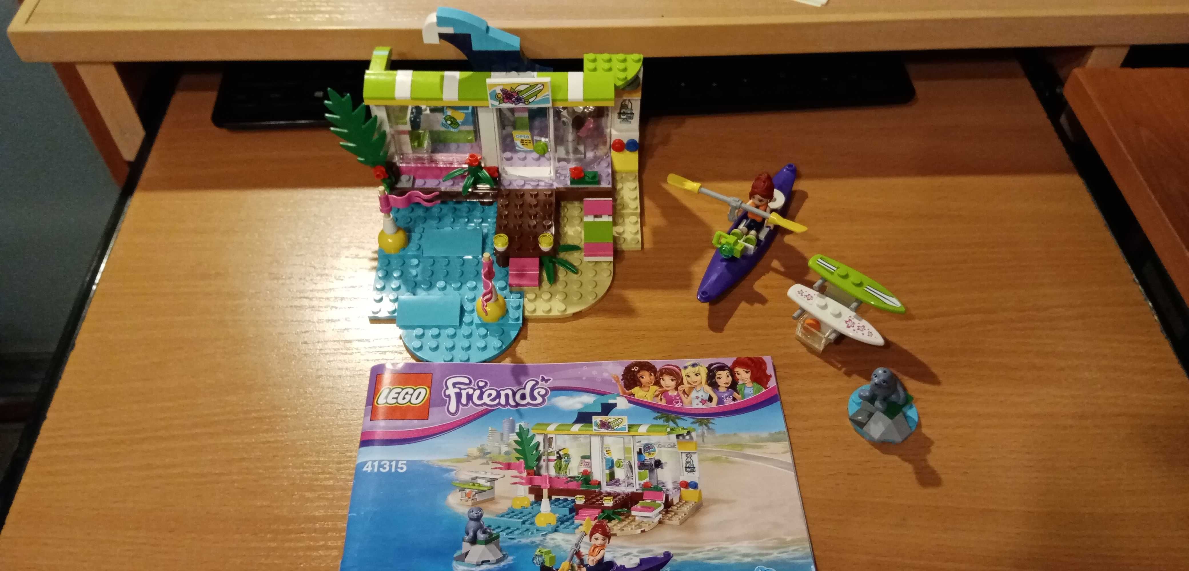 Zestaw  Lego Friends-41315- sklep dla surferów w Heartlake z 2012r