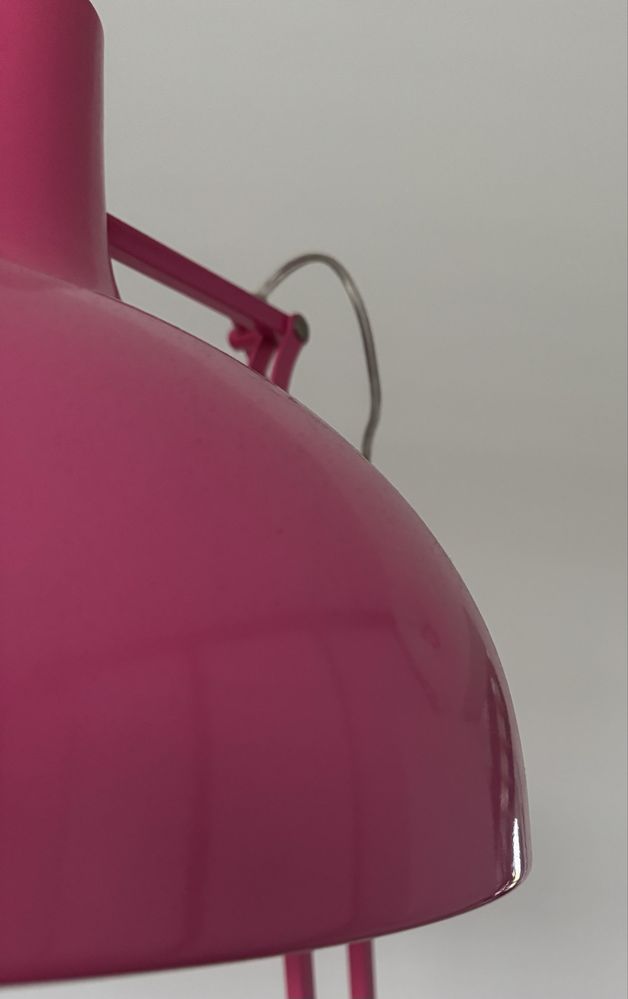 Unikatowa wysoka lampa rozowa 185cm