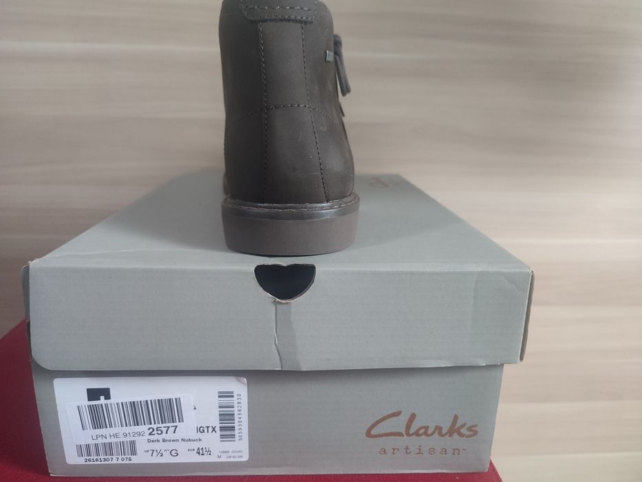 Clarks Mężczyźni atticuslthigtx buty Chukka nowe oryginalne