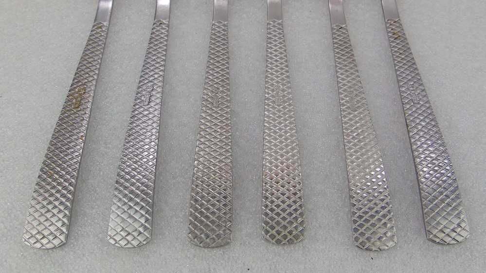 Radzieckie Sztućce, Widelce нерж - 6 szt.