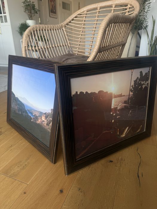 Dwie eleganckie ramki na zdjecia/obrazy, 60x50