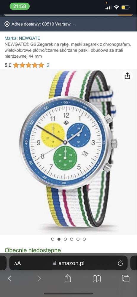 Nowy zegarek NewGate® G6