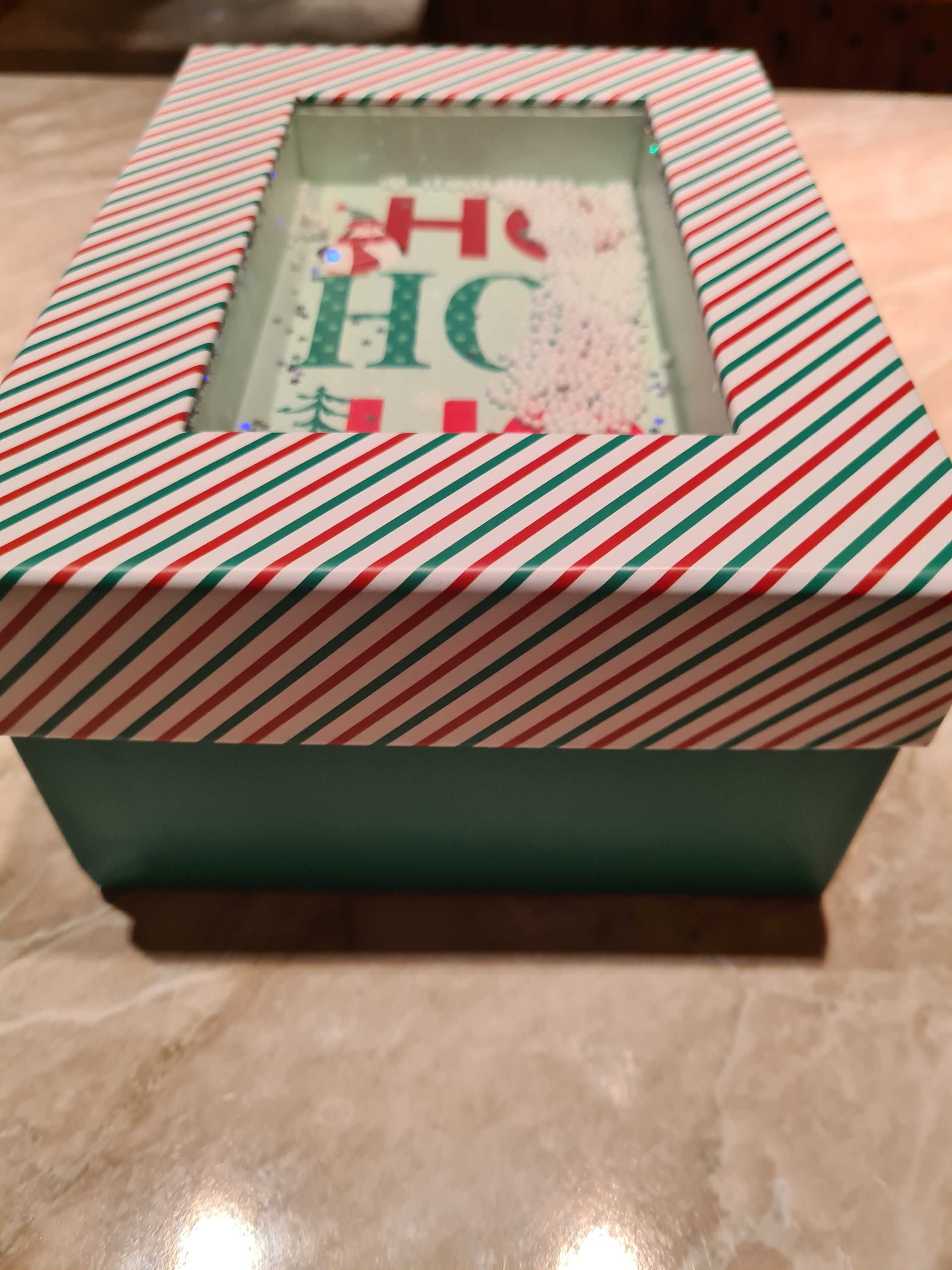 Pudełko świąteczne na prezent Ho Ho Ho