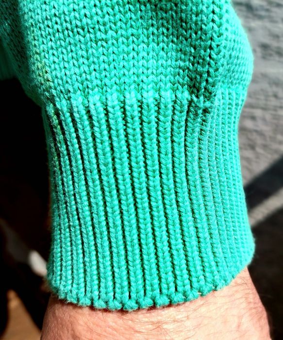 Sweter JOOP! zielony rozm. 56 piękny odcień premium design sartorial