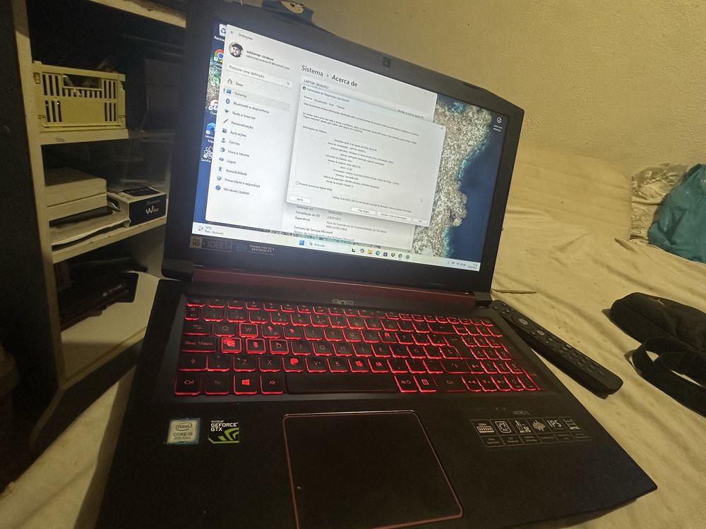 Acer nitro 5 i5 8 geracao