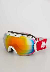 Modne Nowe gogle narciarskie Red Bull Spect snowboardowe czerwone