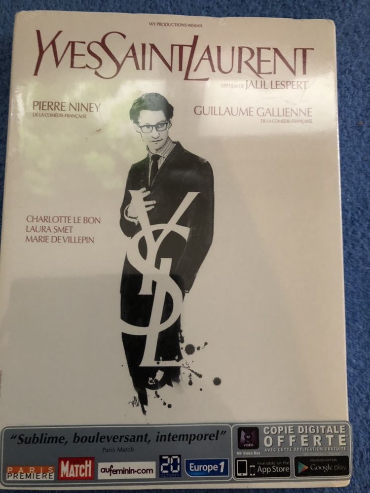 Sprzedam dvd po francusku Yves Saint Laurent