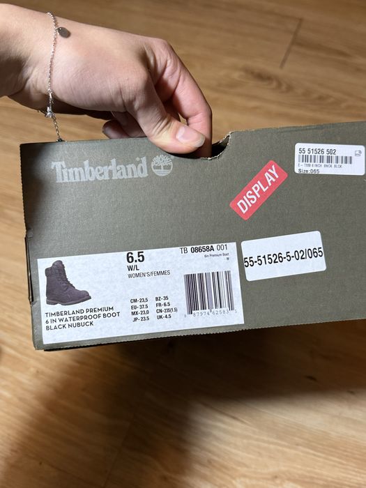 Timberland жіночі 37,5  23,5 см