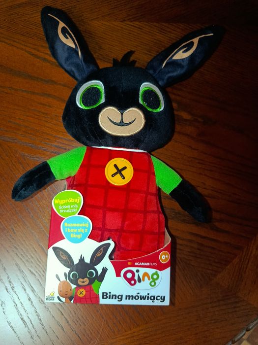 Кролик Bing говорить польською мовою,новий.