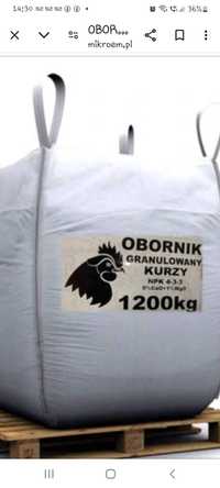 Obornik kurzy  granulowany big bag