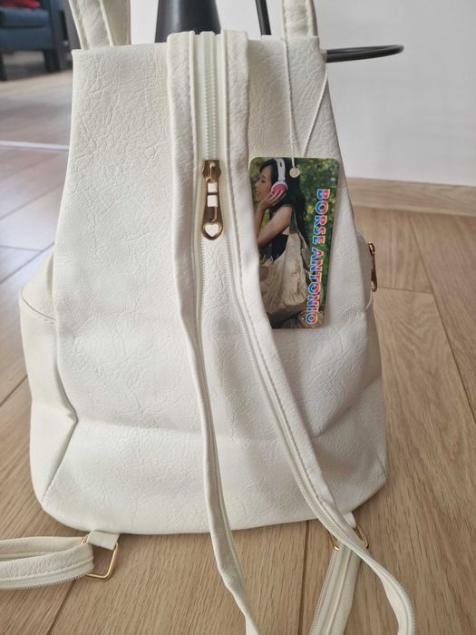 NOWY Plecak Torebka 2w1 Borse Antonio