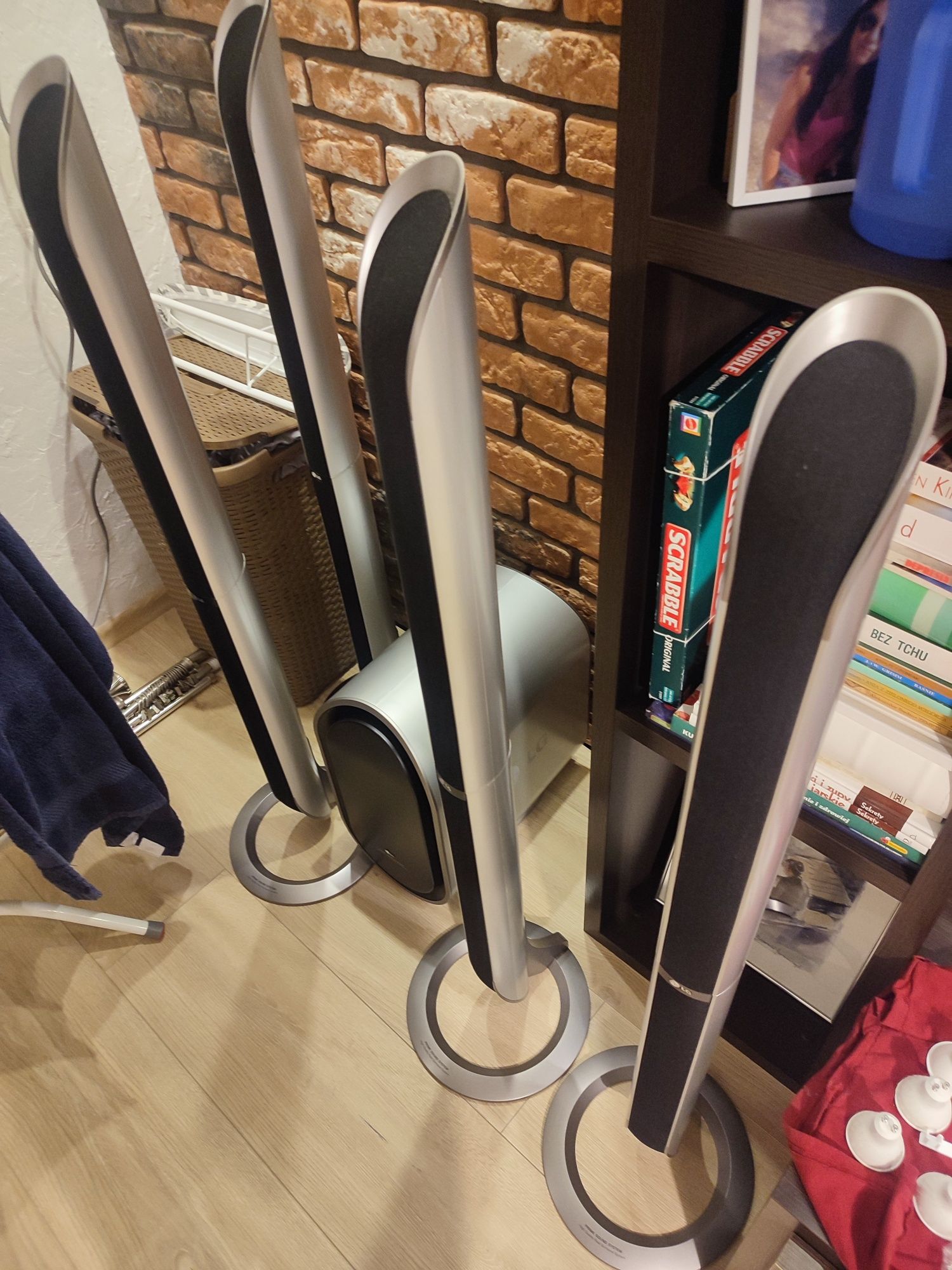 Amplituner Sony STR DB 870 QS + 4 głośniki + subwoofer LG Polecam!