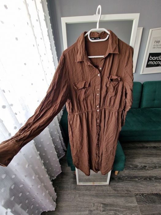 Długa sukienka wiskoza plus size r. XXL