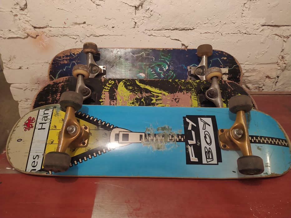 2 sztuki Deskorolka używana