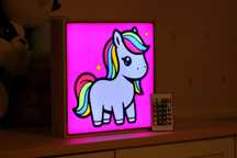Lampa nocna NeonLED z pilotem - Pony