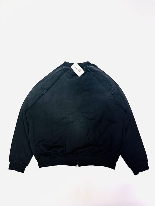 Бомбер худі Acne Studios bomber hoodie washed black balenciaga erd L