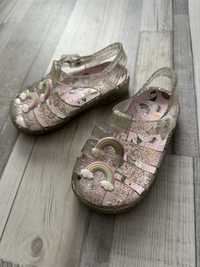 Босоніжки типу крокси доя дівчинки силіконові сандалі