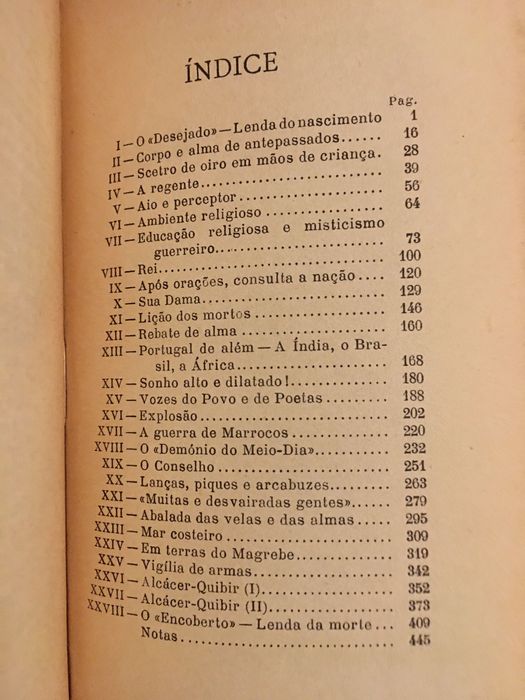 D. Sebastião / Coisas de Vária História/ Brasil
