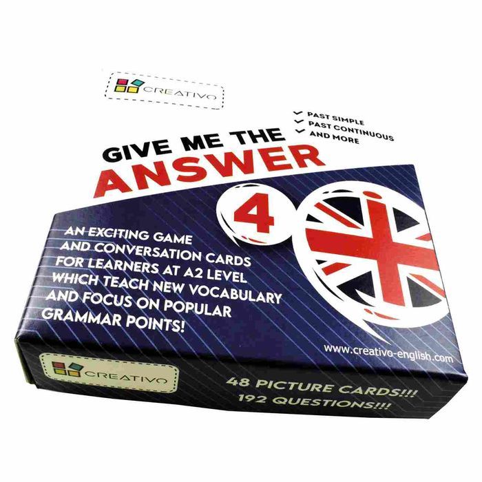 Give Me the Answer. Level 4. Creativo. Nowy Produkt