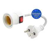 Adapter przejściówka elektryczna E27 Sklep